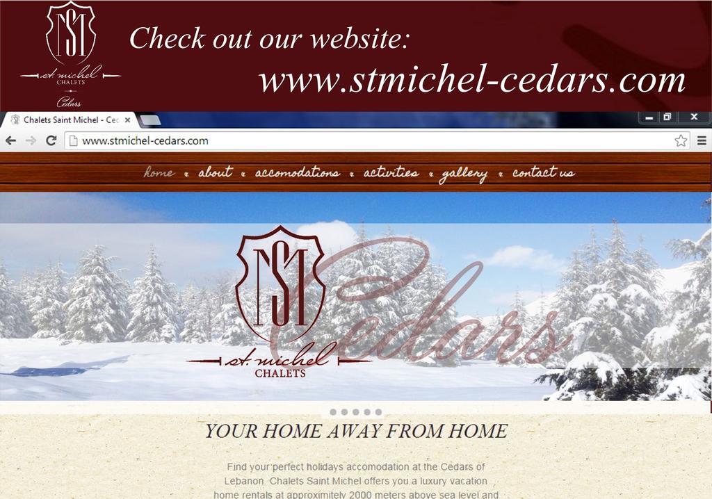 Saint Michel Chalets Ал Арз Екстериор снимка